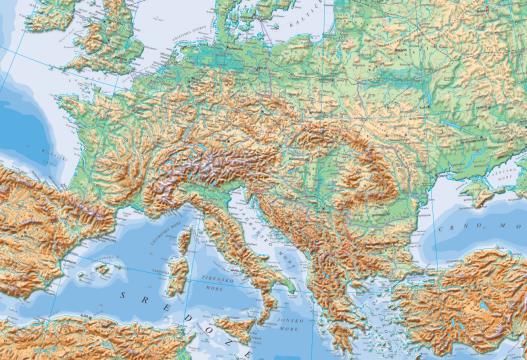 karta evrope reljef DA LI ĆEMO 2.040 GODINE … PLAĆATI KIRIJU – EMIRU DRŽAVE KATAR  karta evrope reljef