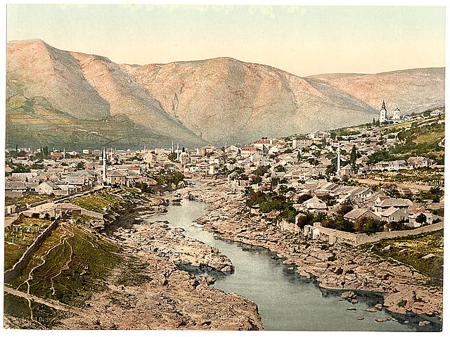 Kanjon Neretve Mostar-Austro-ugarsko razdoblje