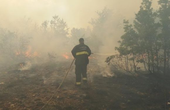 Vatrogasci se u Ljubuškom 10 sati borili s požarom