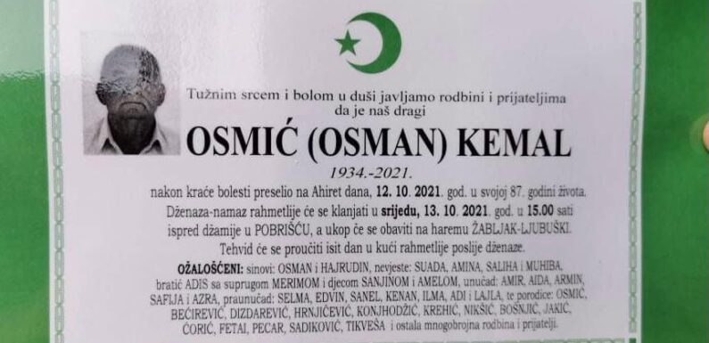 Preselio Osmic(Osman)Kemal